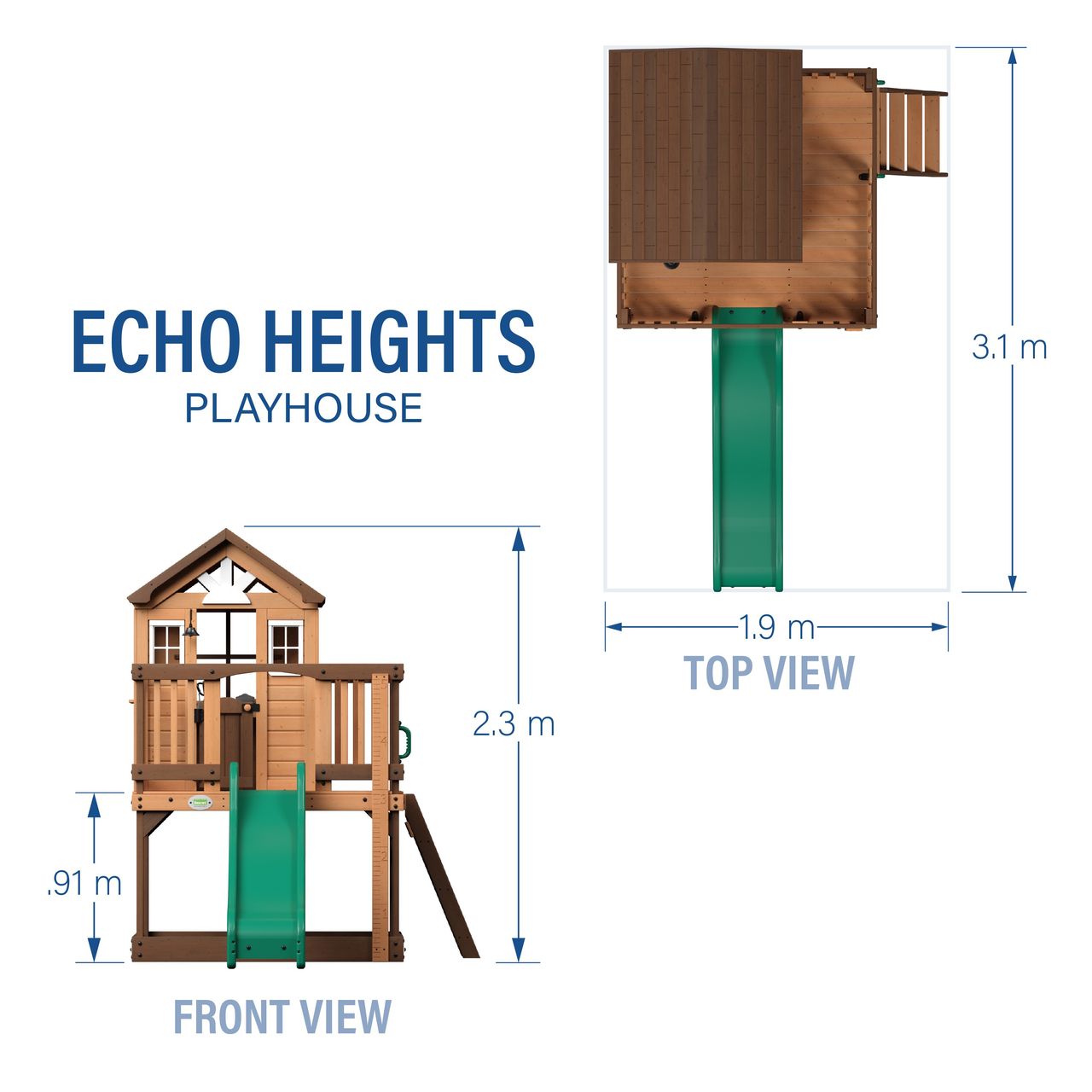 Backyard Discovery Echo Heights Spielhaus