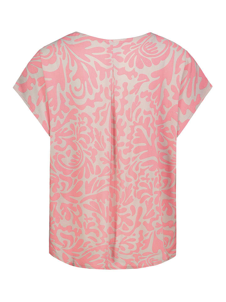 Sublevel Bluse in Rosa/ Weiß günstig kaufen