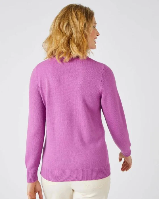Pull col polo manches longues
