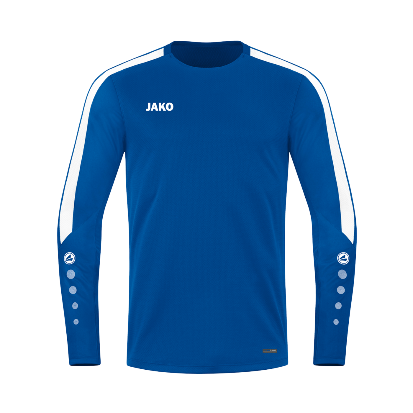 JAKO Power Sweatshirt Kids Blau Weiss F400