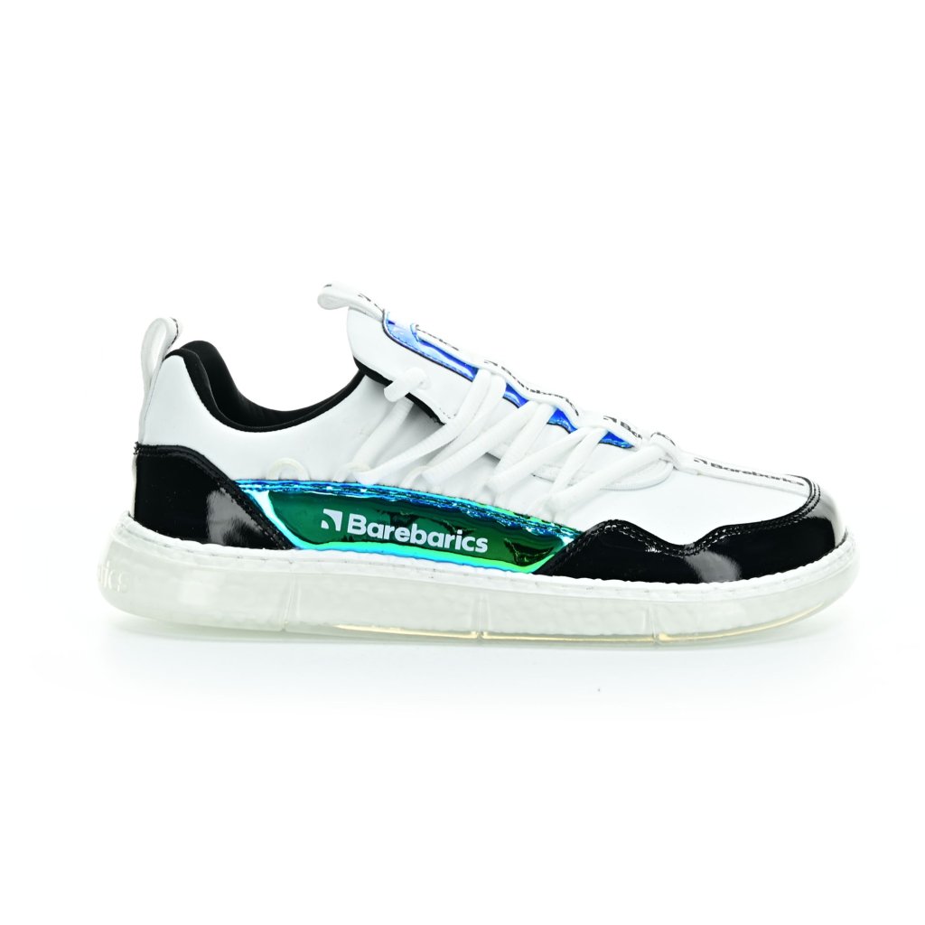 Be Lenka Barebarics Futura Iridescent White Barfußschuhe