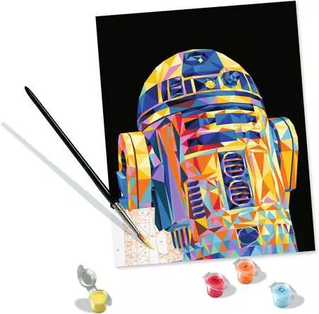 CreArt Star Wars - R2-D2 - Malen nach Zahlen für Erwachsene
