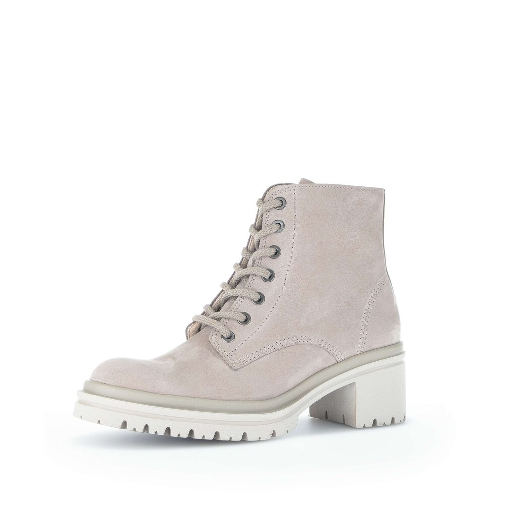 Gabor fashion Schnürstiefelette beige