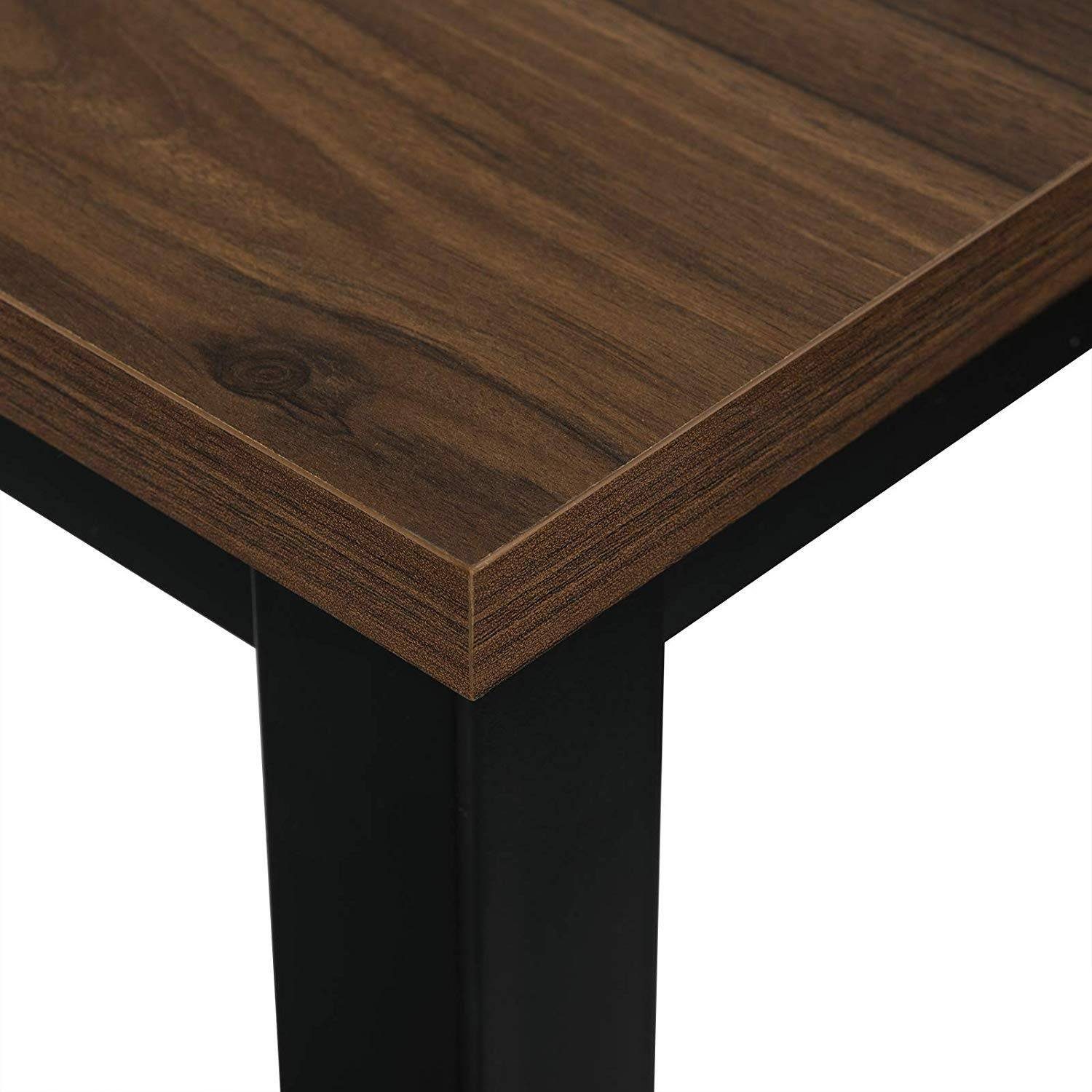 Woltu Bartisch (1-St), Metallgestell, Tischplatte aus MDF, 140x40x100cm