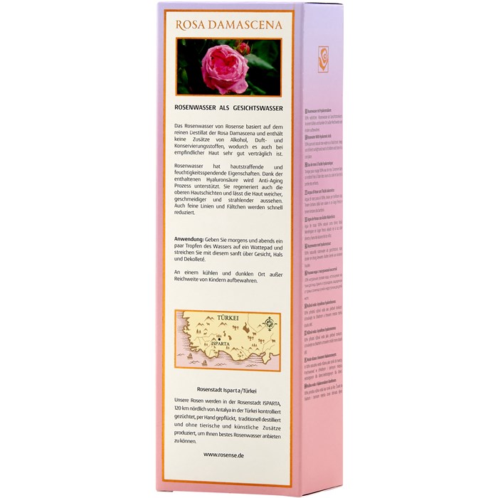 Rosenwasser mit Hyaluronsäure