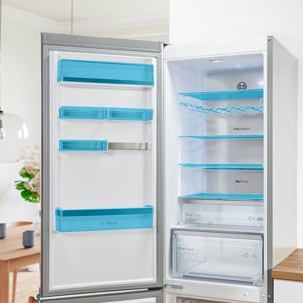BOSCH Kühl-/Gefrierkombination KGN49LBCF, 203 cm hoch, 70 cm breit
