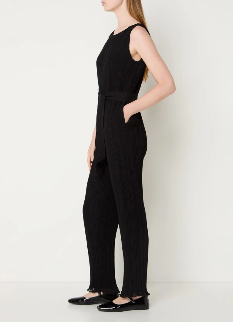 Tuta dritta Claudie Pierlot Jicha con cintura a pieghe