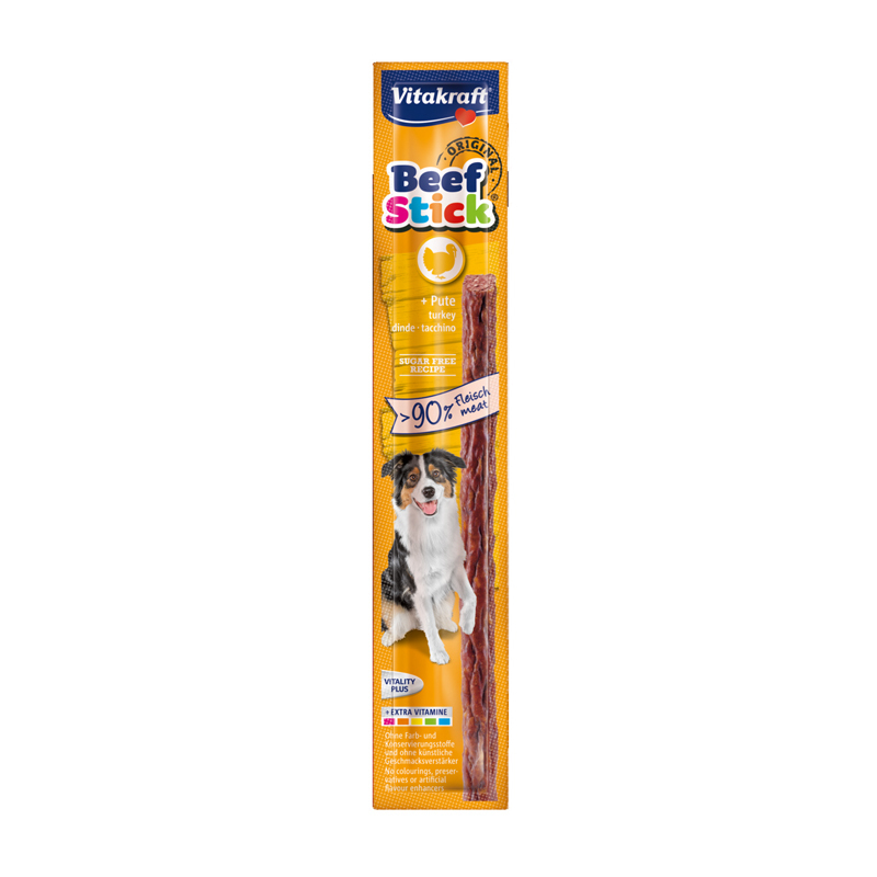 Vitakraft Snacks Vitakraft Beef-Stick 50x12g Pute