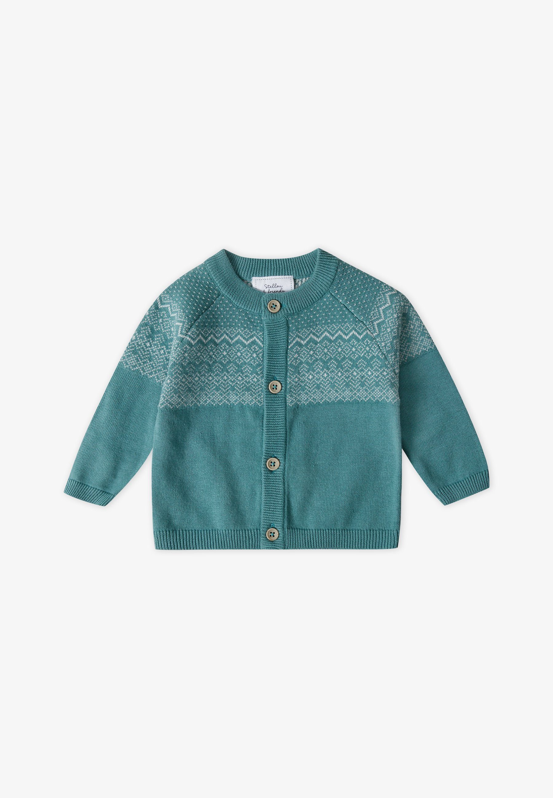 Stellou & friends Cardigan Stellou and friends Strickjacke Norweger-Muster