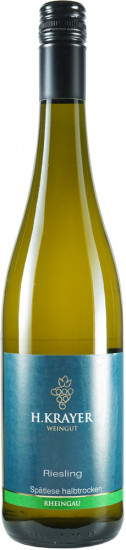 2019 Mittelheimer Edelmann Riesling Spätlese halbtrocken - Weingut H. Krayer