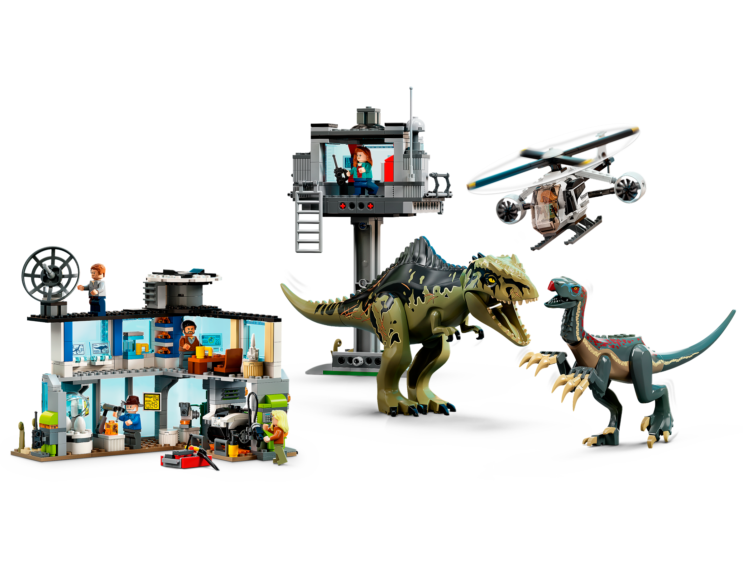 Giganotosaurus & Therizinosaurus Angriff 76949