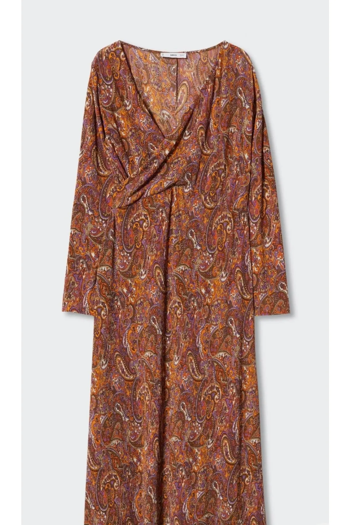 MANGO Woman  Kleid mit Paisleymuster