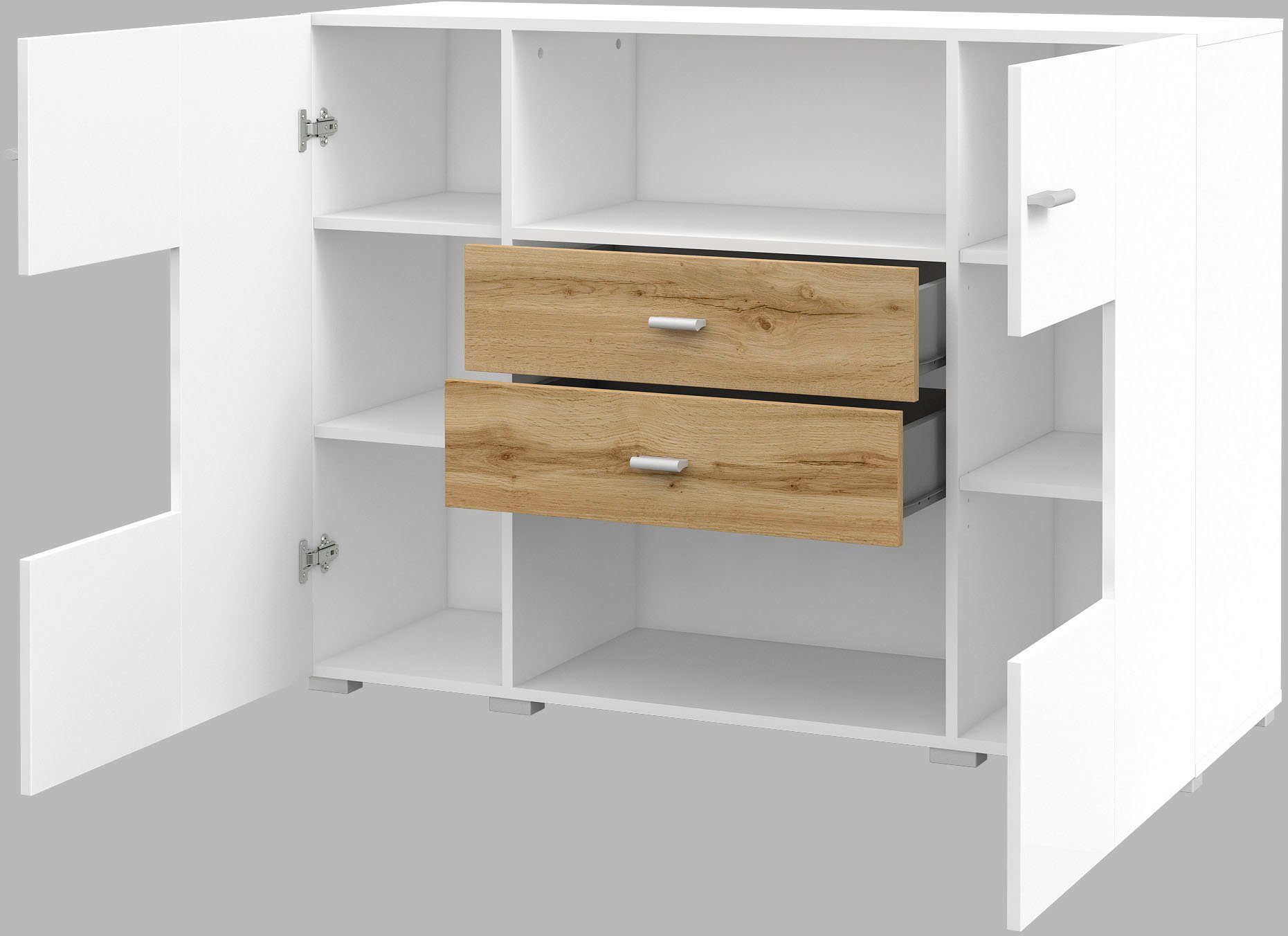 Helvetia Sideboard Coby, Breite 121 cm