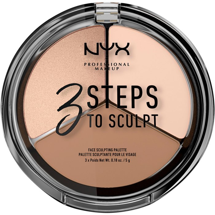 3 Step To Sculpt Face Sculpting Palette