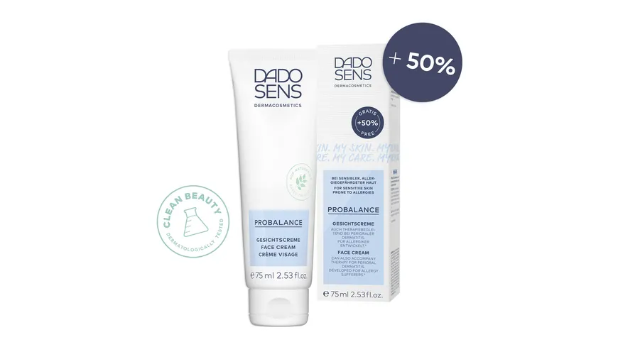 DADO SENS PROBALANCE Gesichtscreme 75 ml