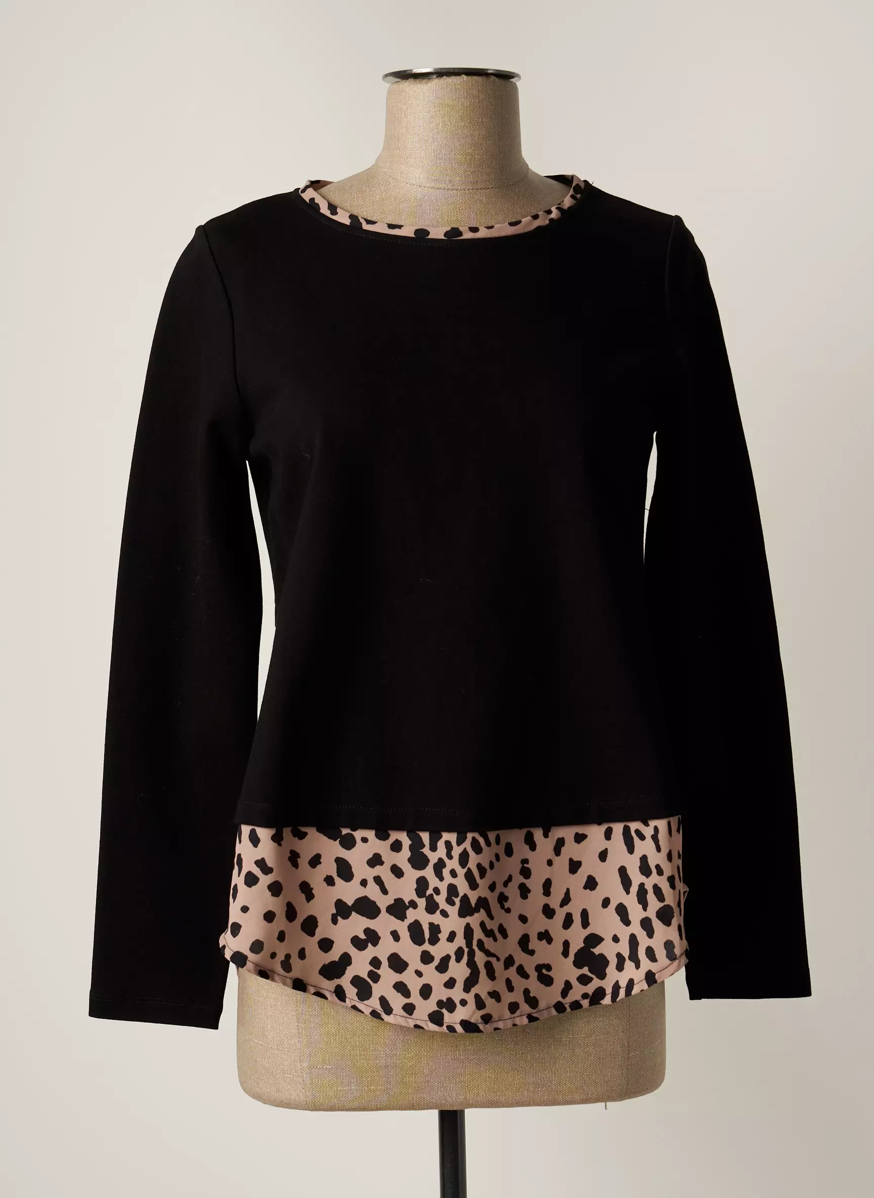 Orto Botanico Tops Femme couleur noir