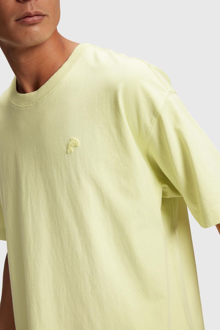 Relaxed Fit T-Shirt mit farbigem Dolphin-Batch