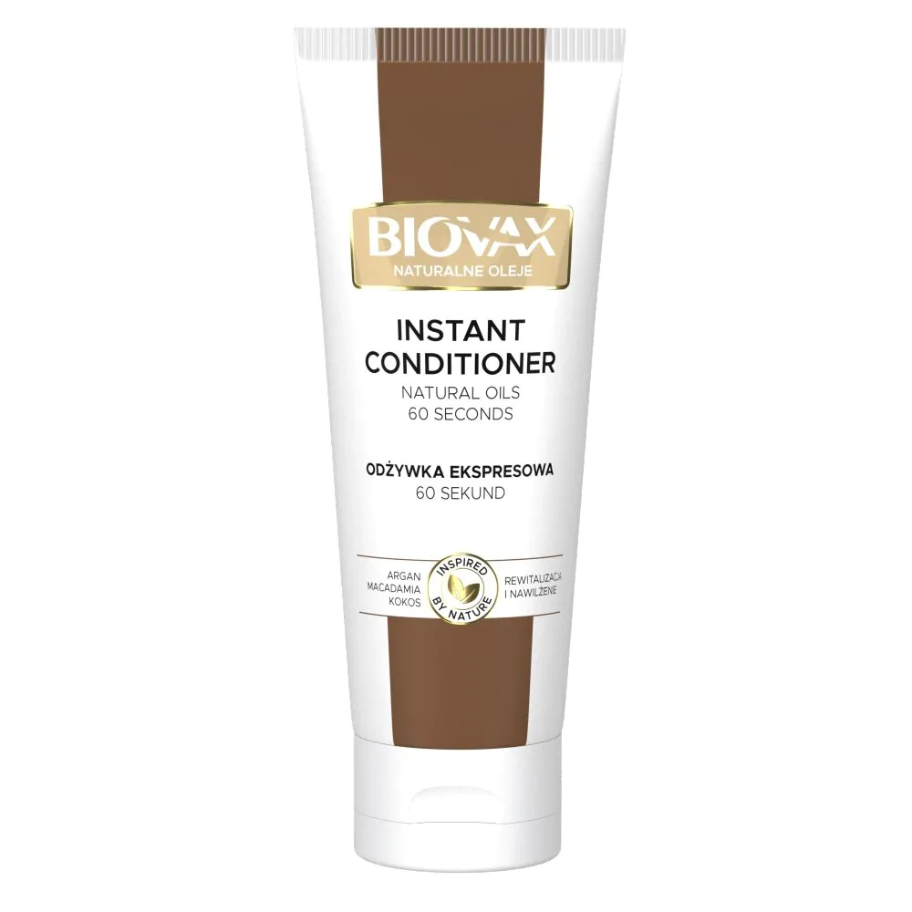 Biovax 7-i-1 Argan + Macadamia + Kokos Balsam til alle hårtyper