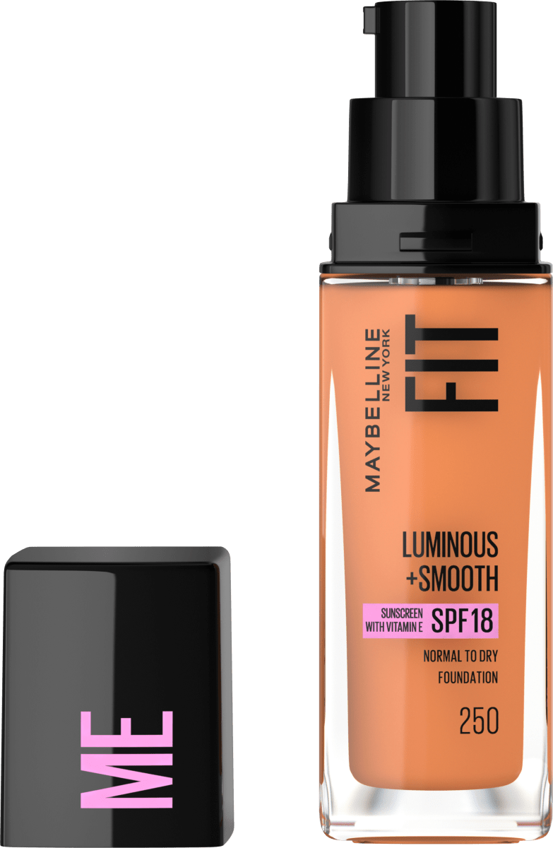 Foundation Fit Me Liquid, LSF 18, 250 Sun Beige, 30 ml