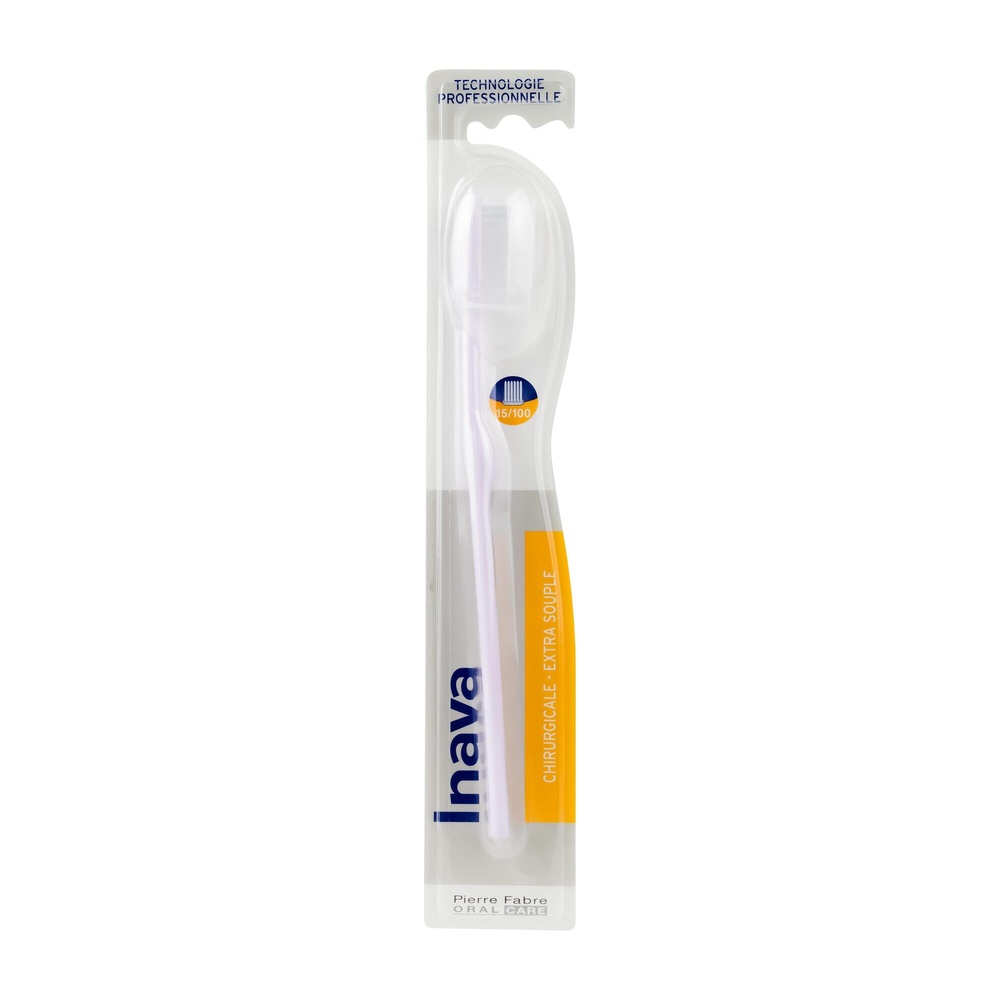 Oral Care INAVA Brosse à dents 15/100 Chirurgicale Brosse à dents