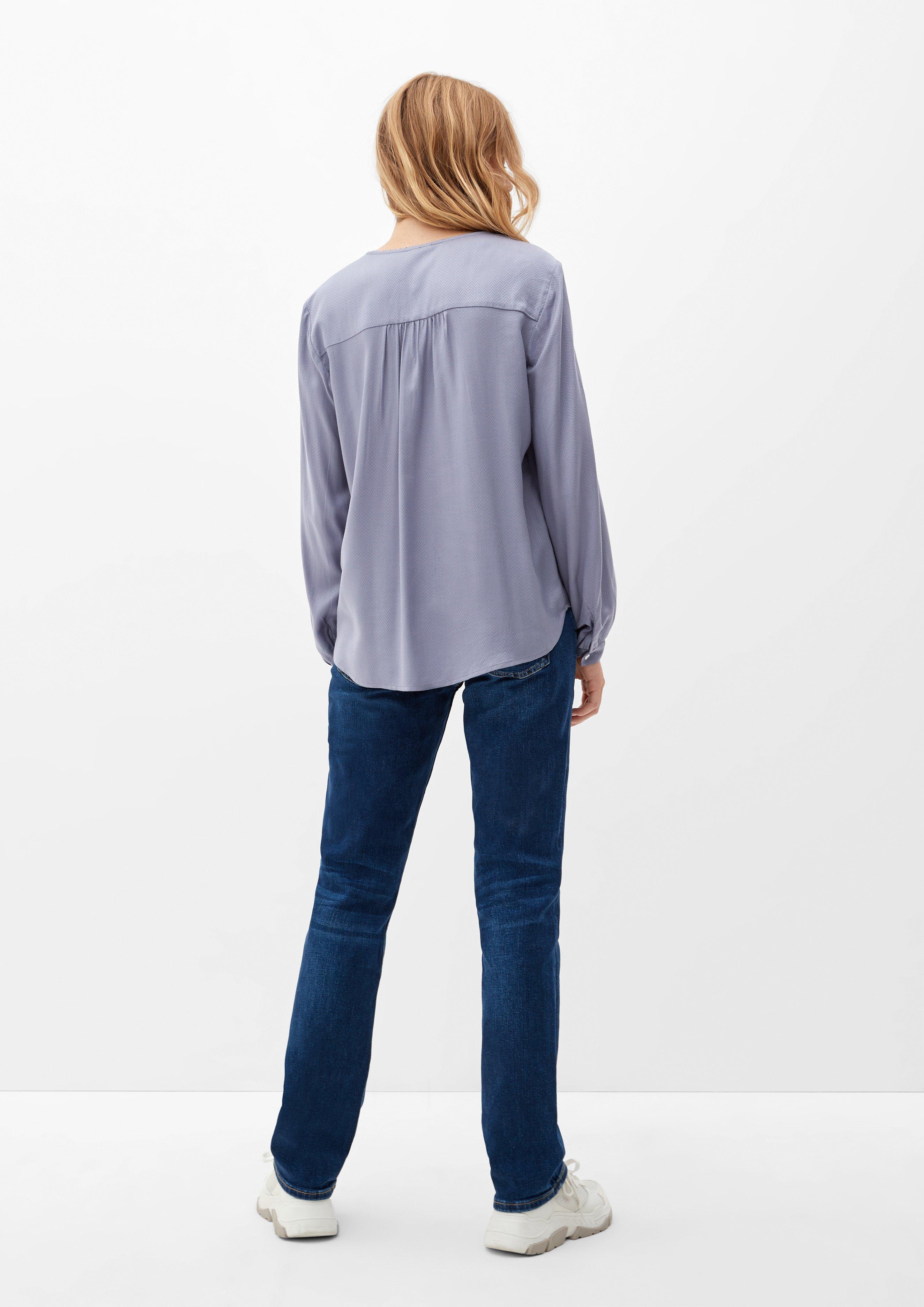 Bluse mit Fischgrätmuster  2117724-5274