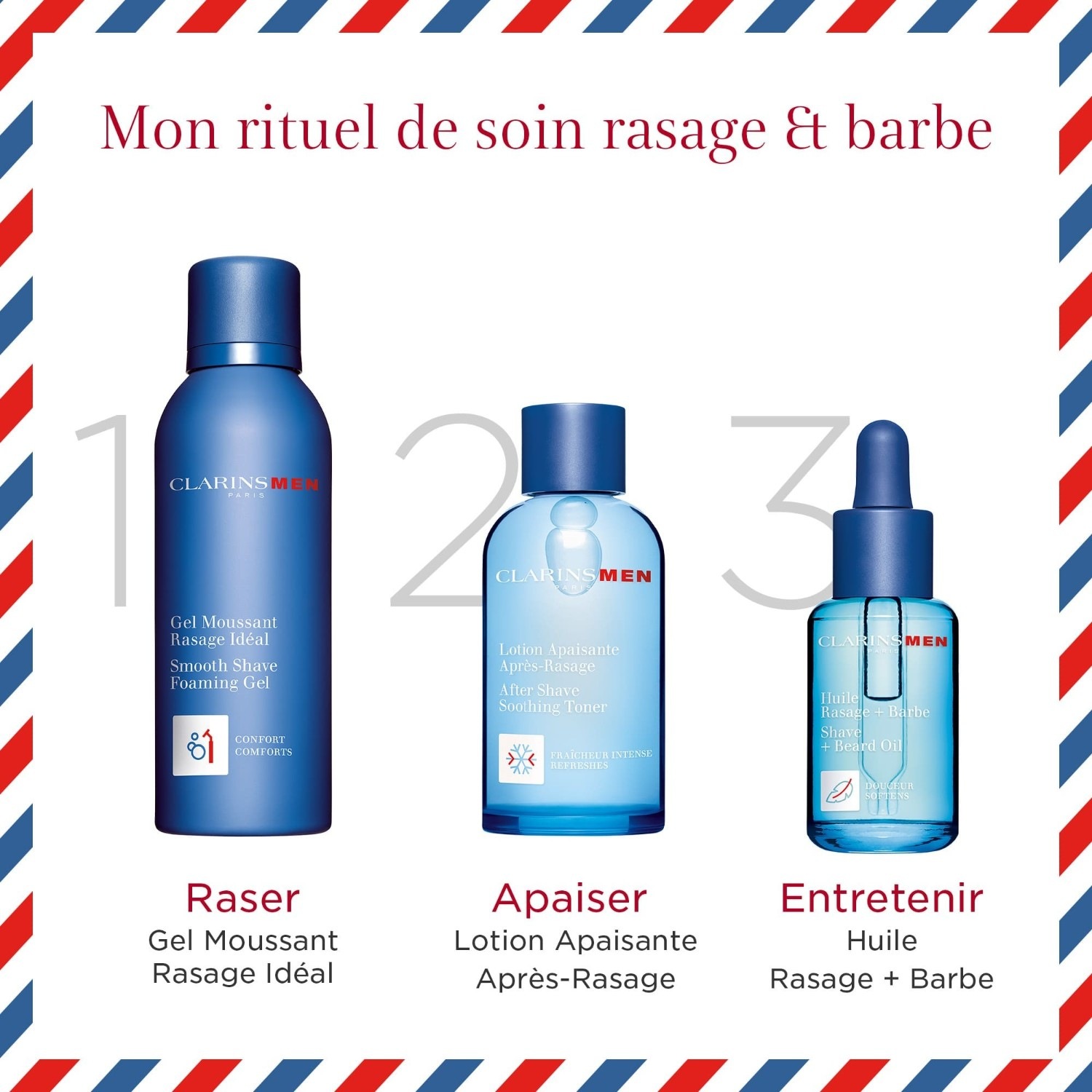 „Clarins“ skutimosi aliejus + barzda