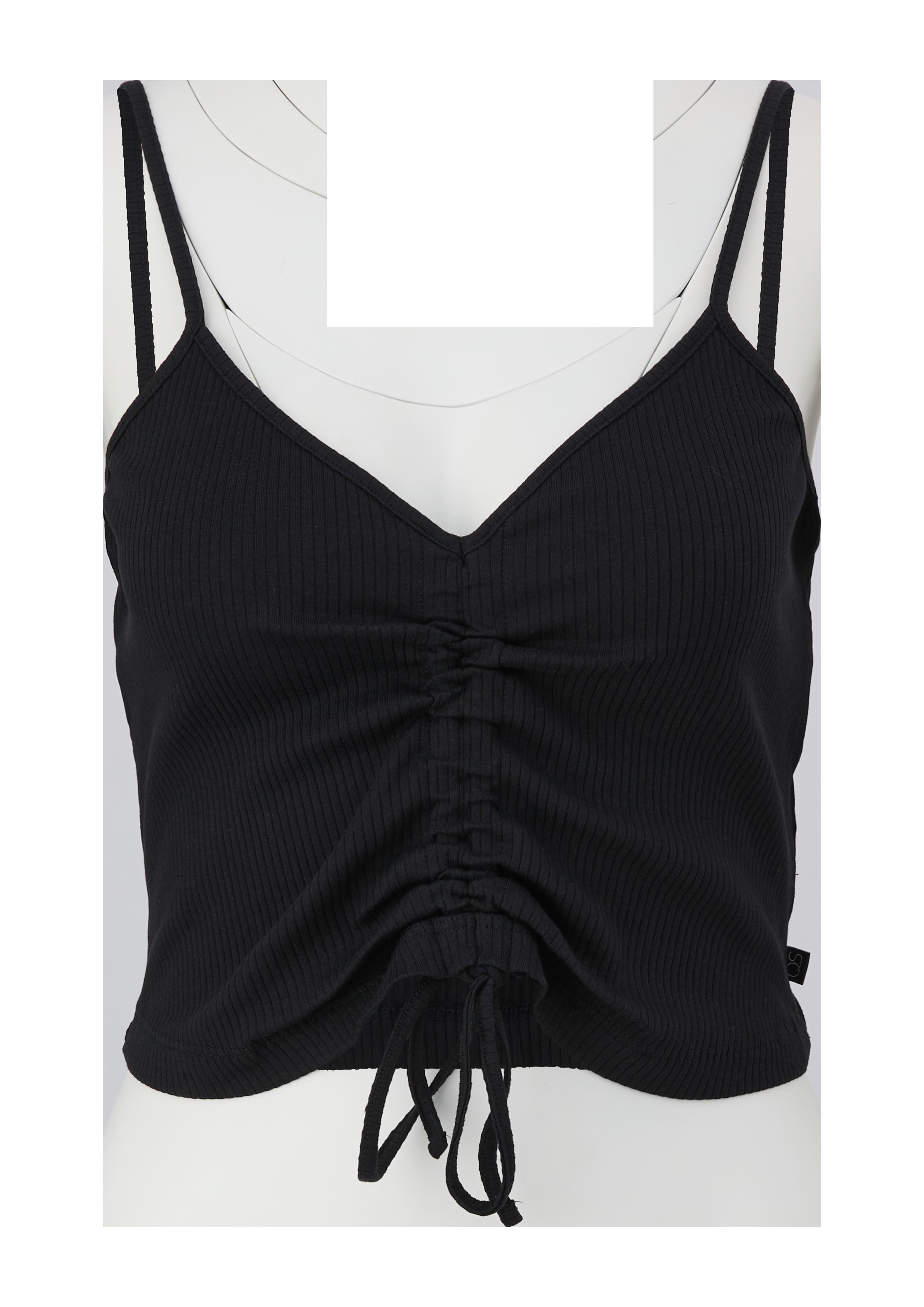 Rippstrick-Top aus Baumwollstretch  2131496-9999