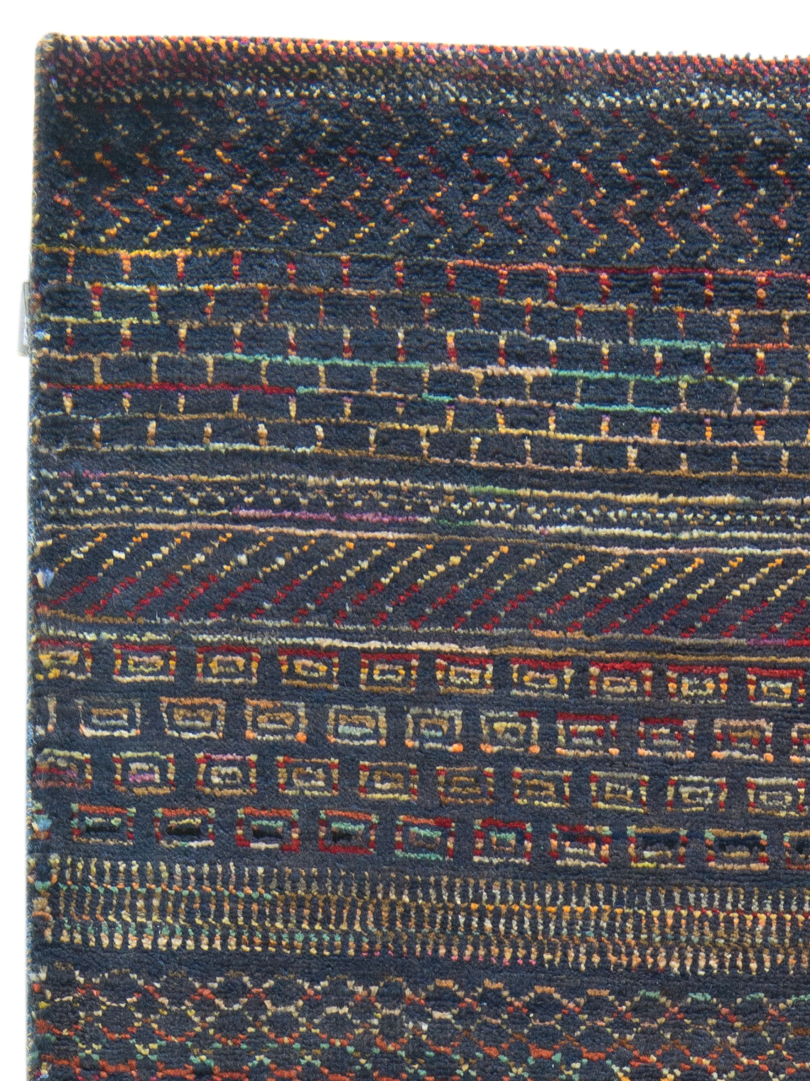 Contemporary Gabbeh ca. 83 x 247 cm, Unikat / Einzelstück