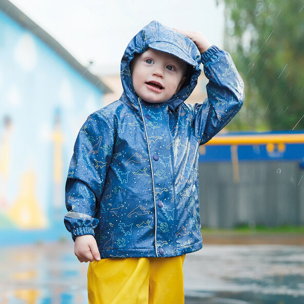 Regenjacke, Dino