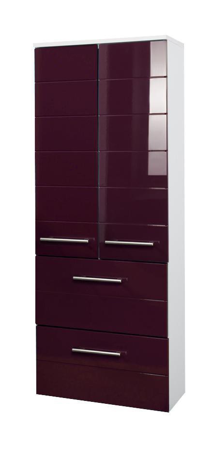 Held Möbel Held Rimini Midischrank 50 Aubergine