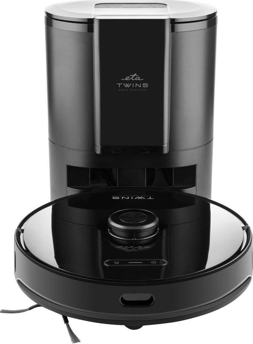 eta Nass-Trocken-Saugroboter Twins mit Absaugstation ETA624090000, 75 W, mit Beutel