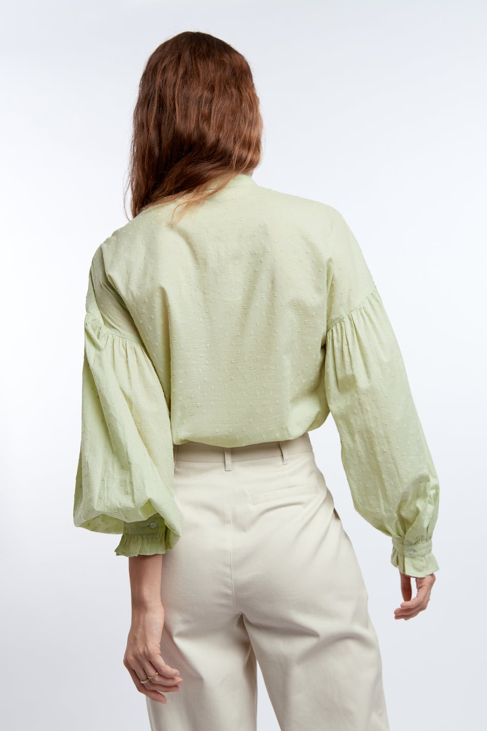 Zina tie neck blouse