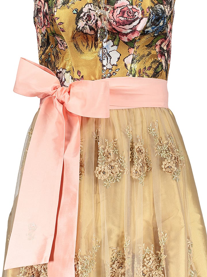 Halali by Astrid Söll Dirndl in Gelb/ Rosa günstig kaufen