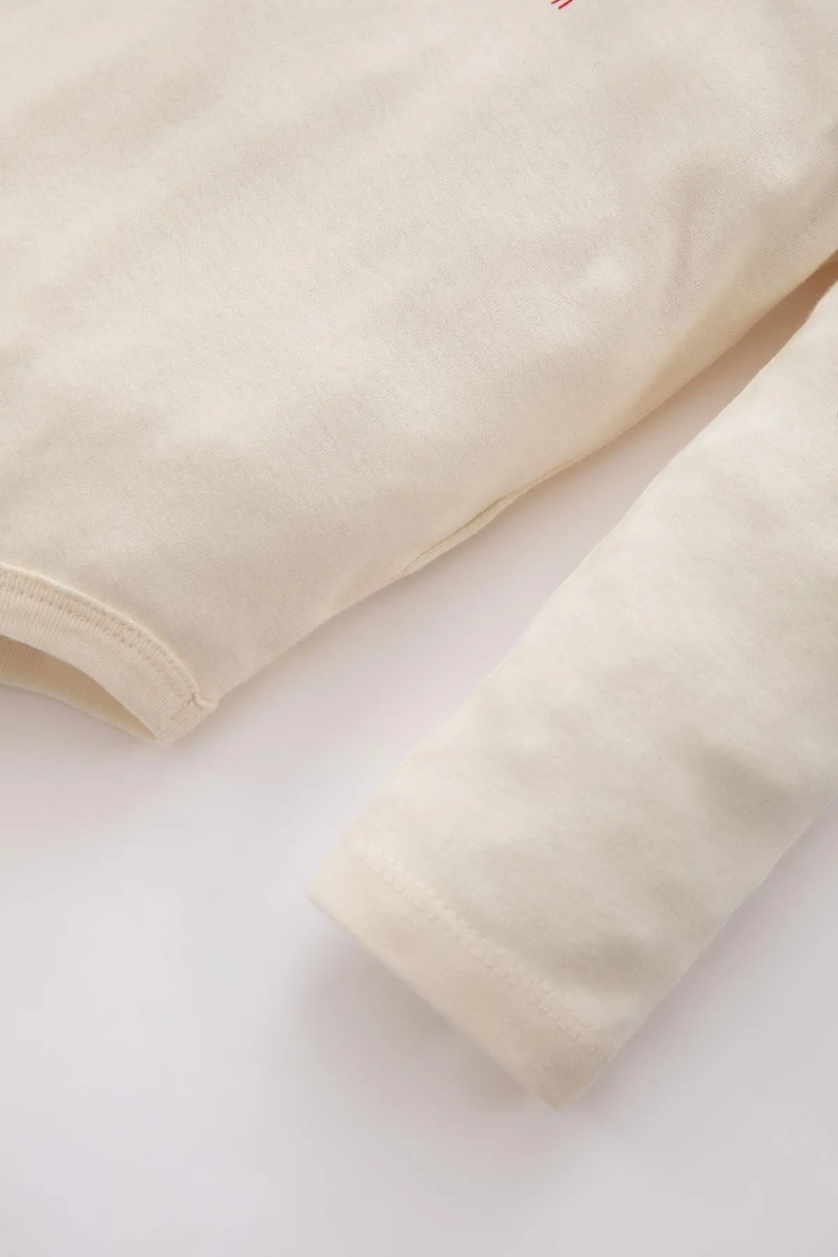 DeFacto  2-teiliges Set mit Langarm-Body zum Anstecken und Neujahrsmotiv für Babys