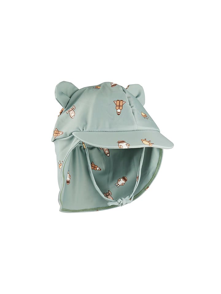 nuuroo Cap in Grün/ Bunt mit Nackenschutz günstig kaufen