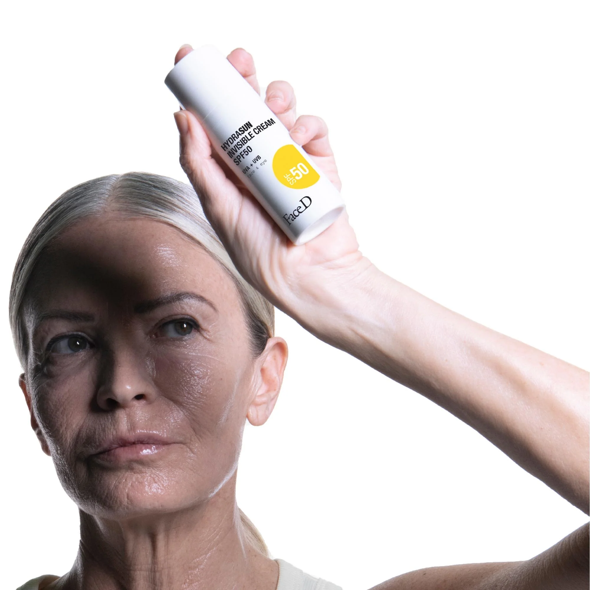 Viso Hydrasun Unsichtbare Creme LSF 50 - Solare viso hoher Schutz.