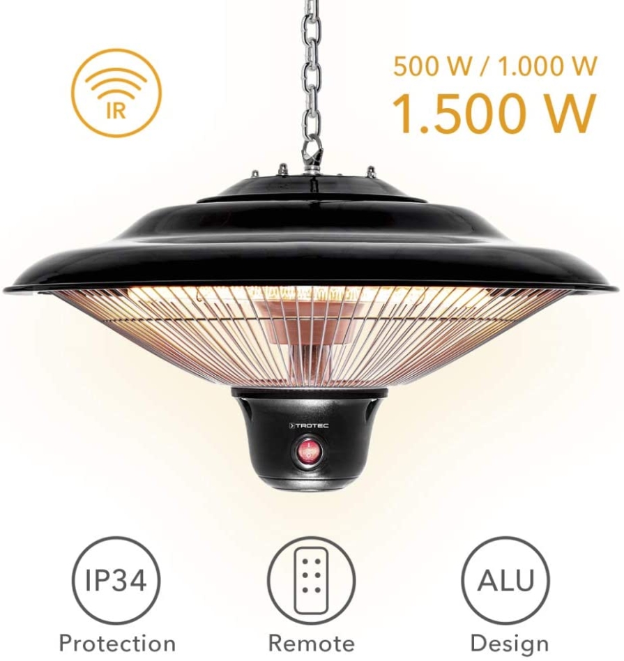Trotec 1410003810 IR 1500 SC Design takvärmare