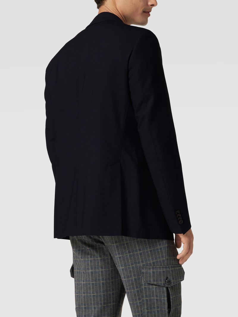 Slim Fit 2-Knopf-Sakko Modell 'CG Carver SV' in marineblau