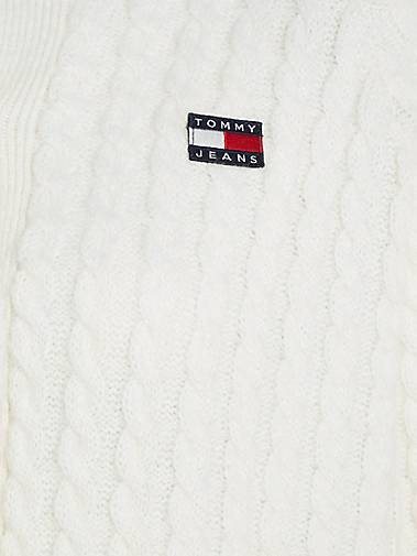 TOMMY-JEANS Damen Strickjacke
