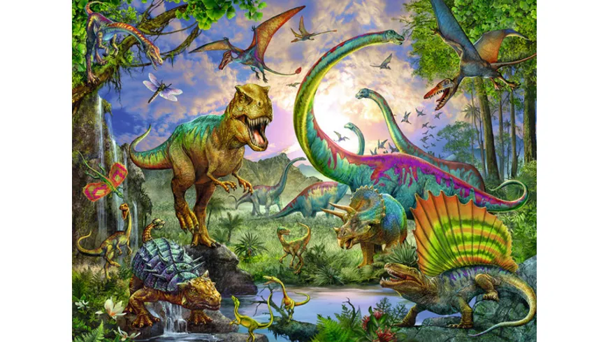 Ravensburger Puzzle - Im Reich der Giganten, 200 XXL-Teile