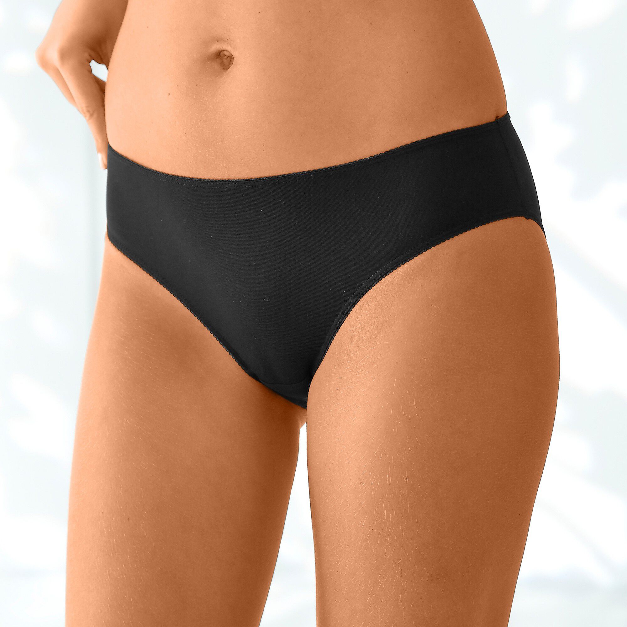 Culotte forme midi coton stretch