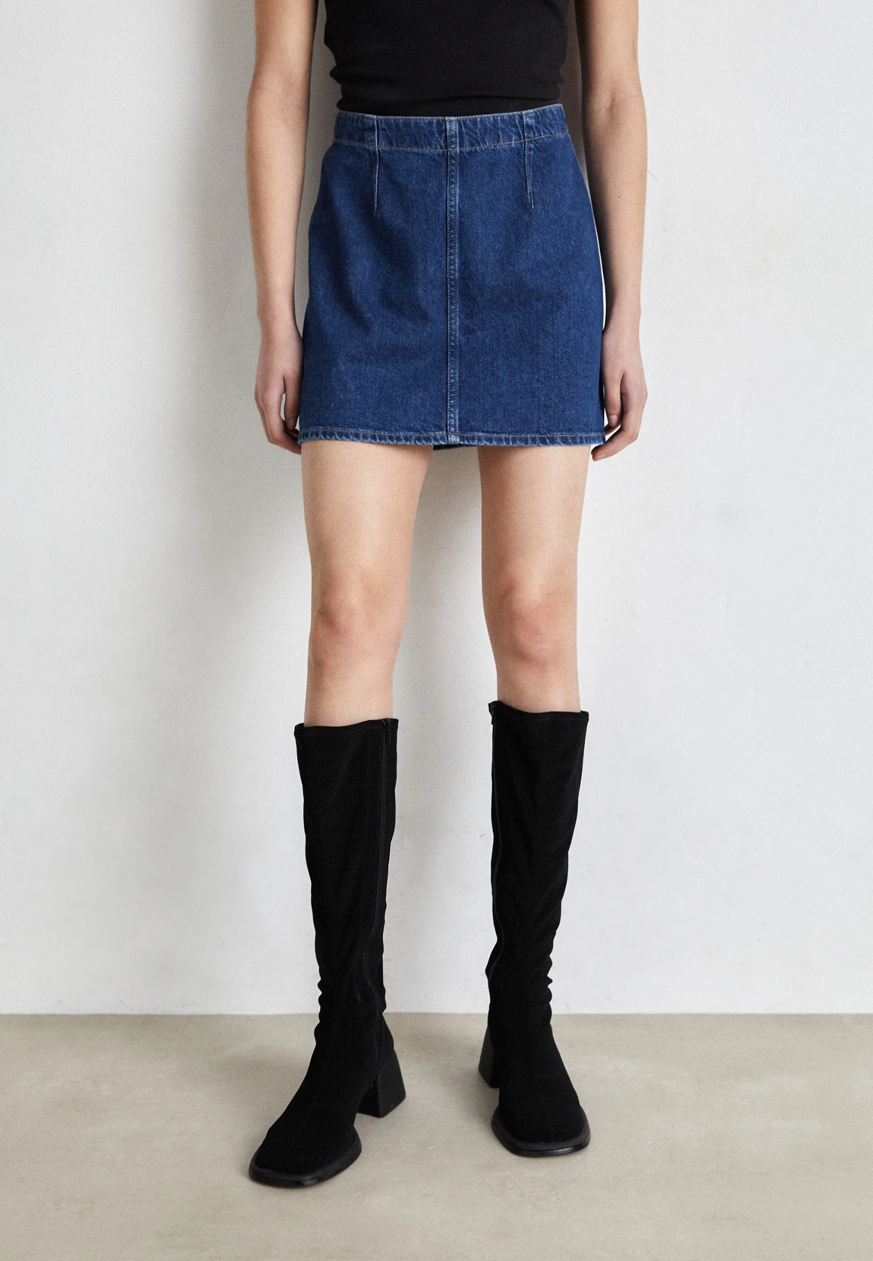 Calvin Klein Jeans FALDA DARTED - Falda campana