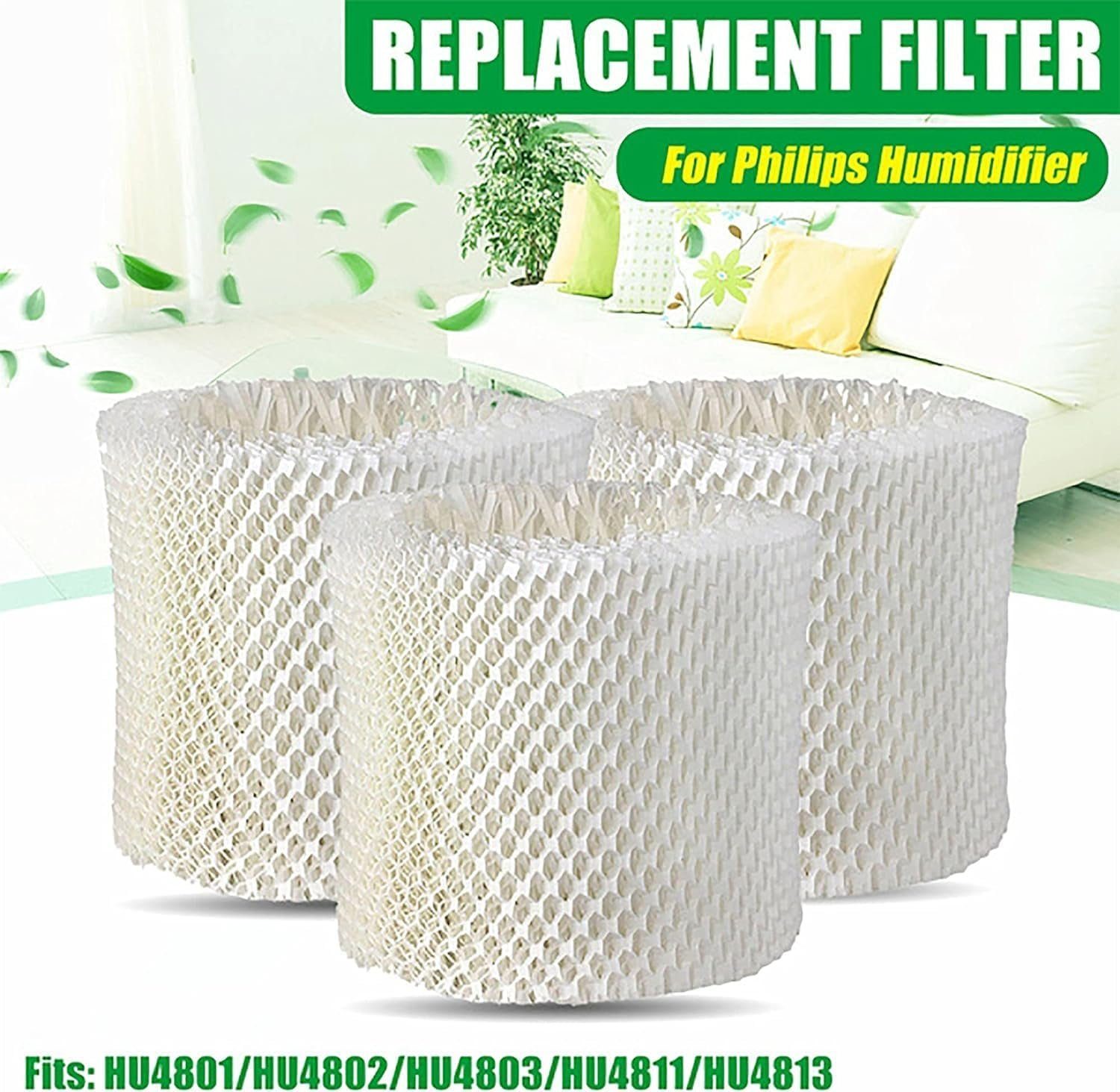autolock Filter-Set luftbefeuchter philips,Befeuchtungsfilter passend für Philips, Zubehör für HU4802, HU4801/01, HU4803/01, HU4811/10, HU4813/10, HU4814/10, HU4102