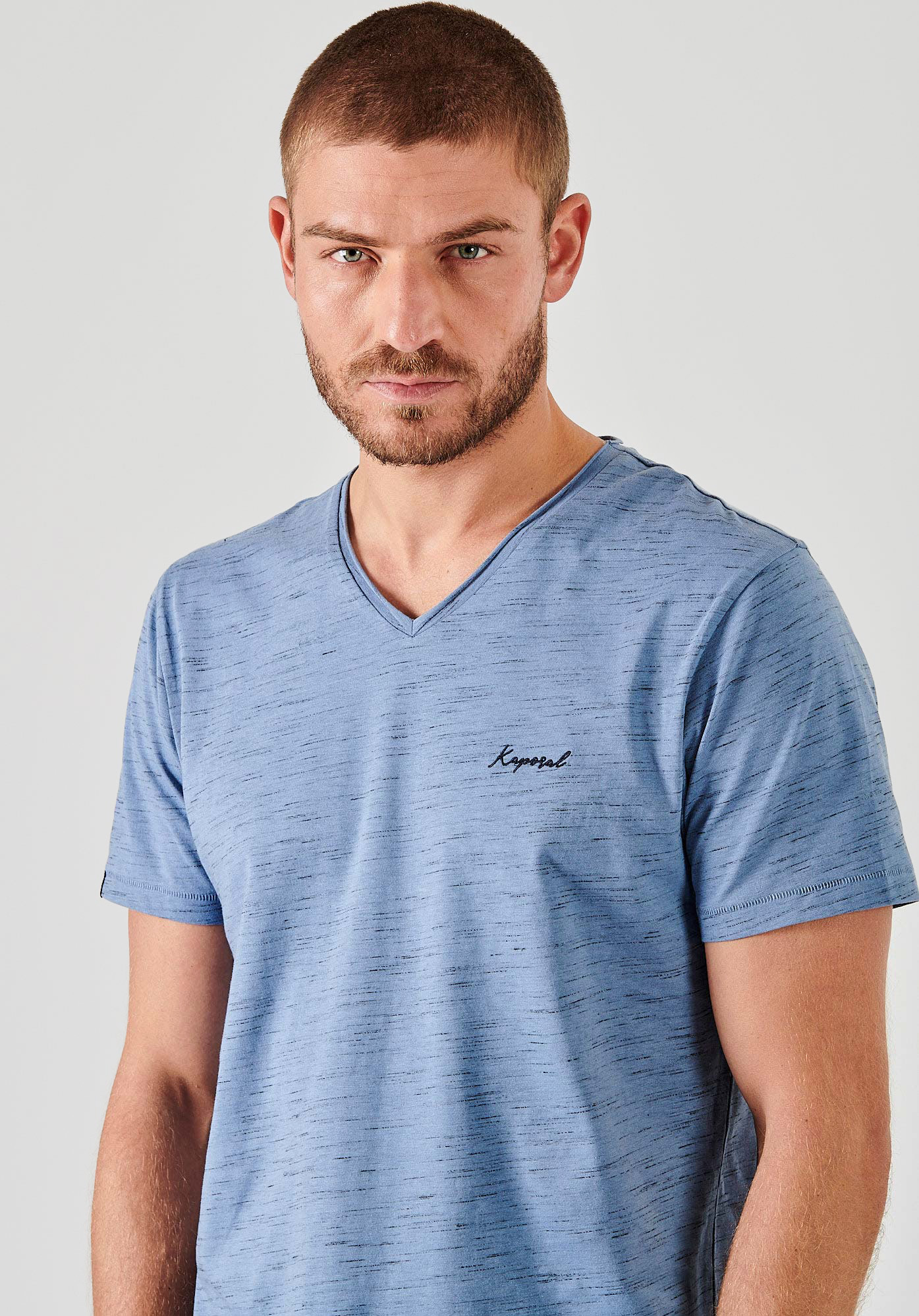 NETER  T-shirt bleu homme