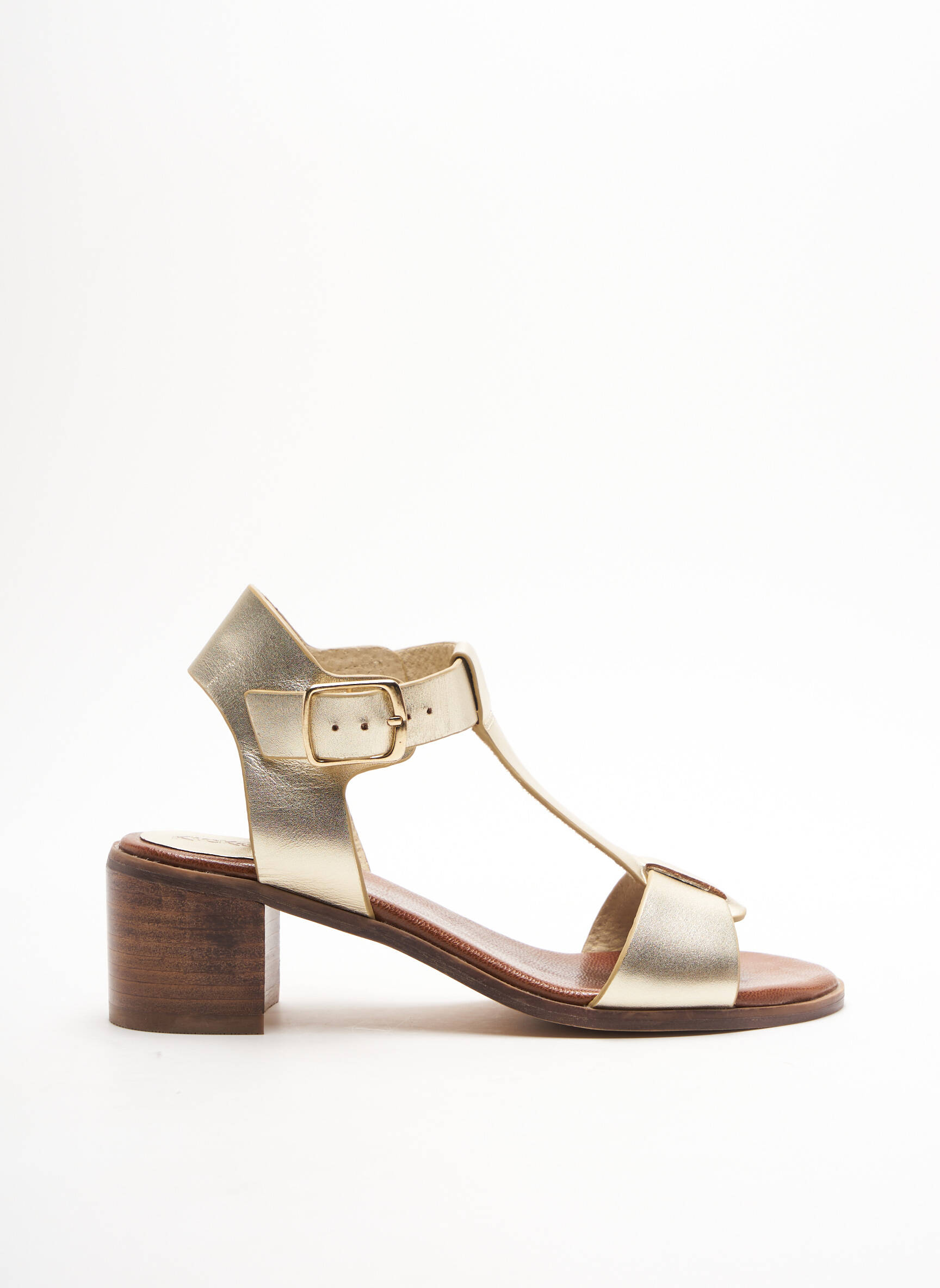 Kickers Sandales Nu Pieds Femme couleur jaune
