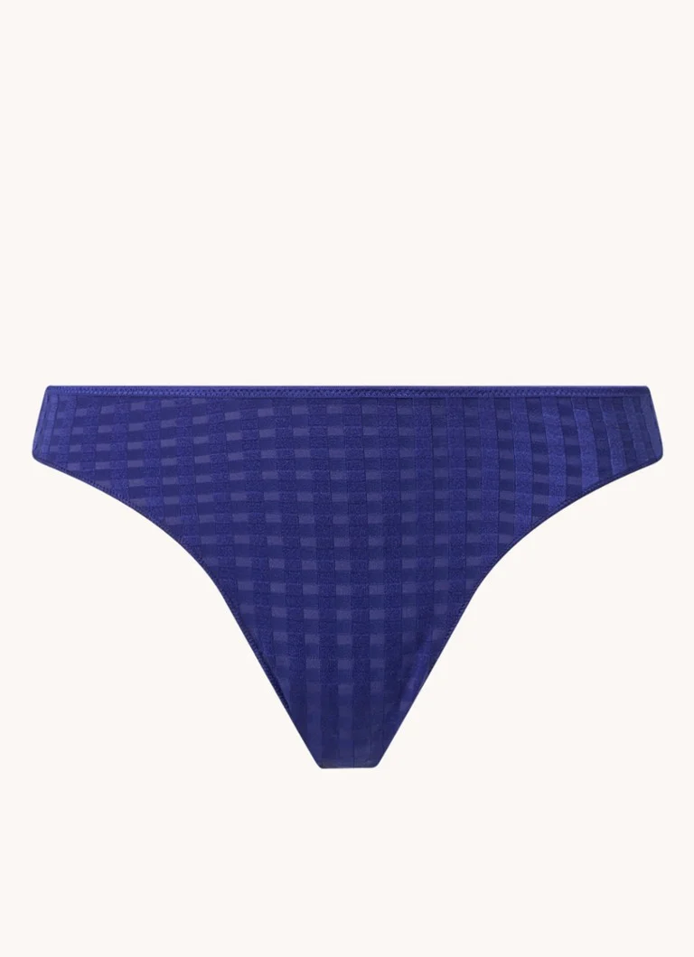 Marie Jo Avero thong with checked design