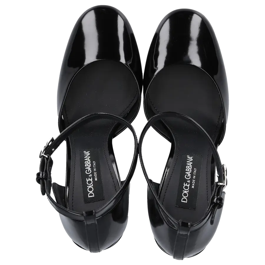 Dolce & Gabbana - Pumps CAPRI 140 Lackleder - schwarz