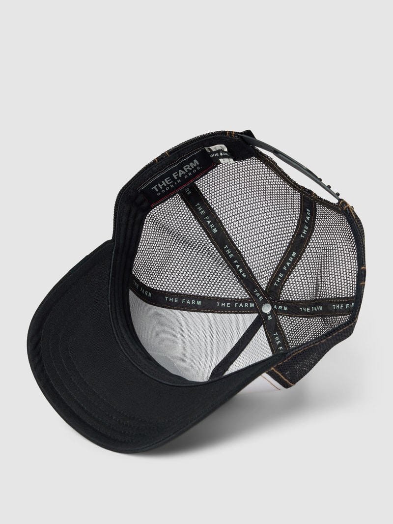 Basecap mit Label-Detail in weiß