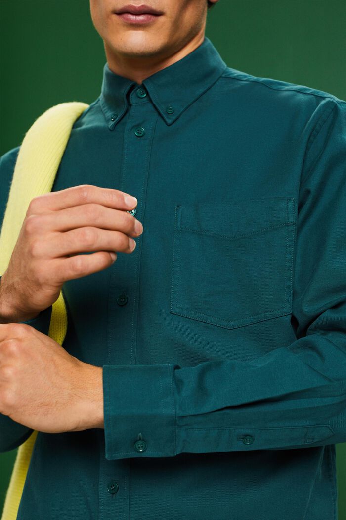 Twill-Hemd in normaler Passform