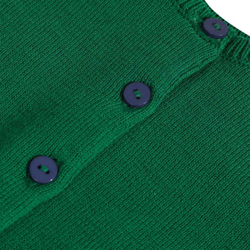 Cardigan bébé en coton bio avec motifs Absorba